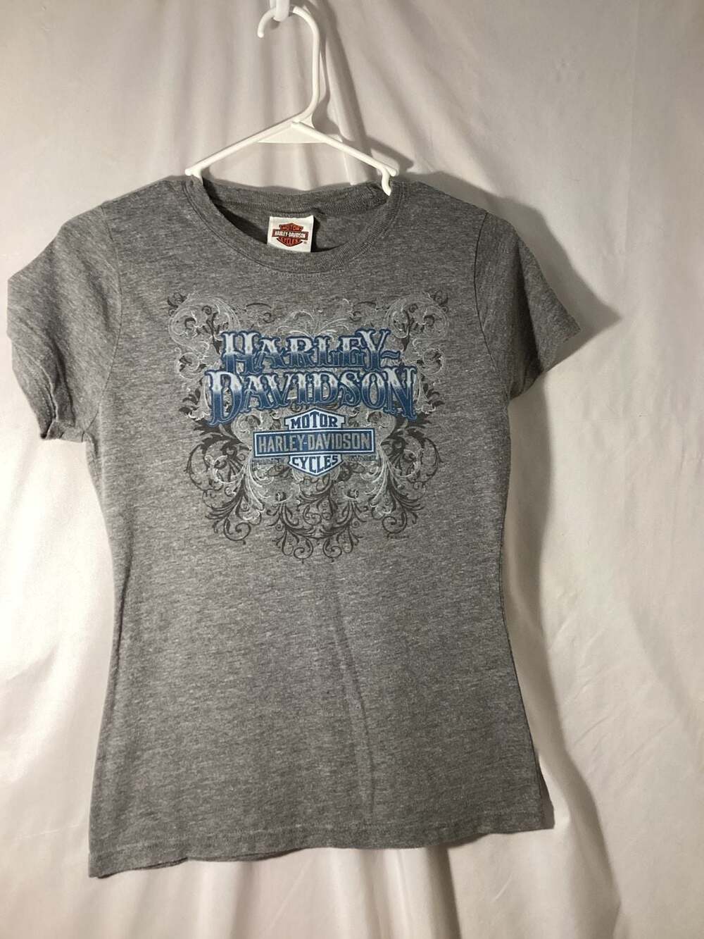 Harley Davidson T-Shirt Size Medium Gray Electric City Scranton PA